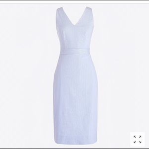 NWT J Crew Factory Seersucker Dress